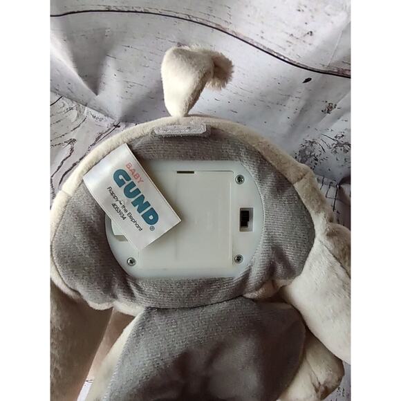 GUND Flappy Elephant Animated 11" Musical Plush Toy Read - Picture 6 of 7